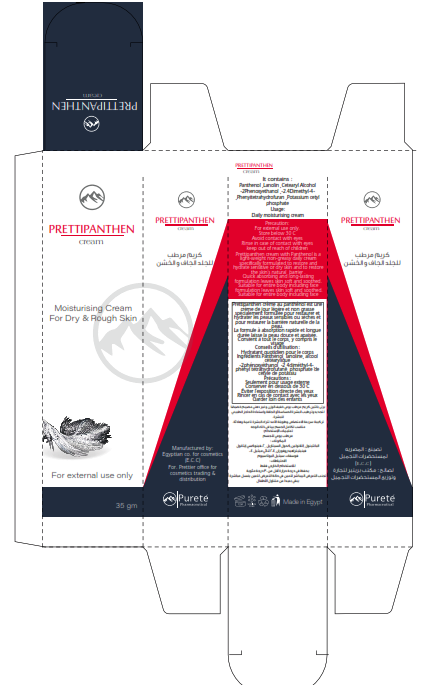 Prettipanthen  cream - Barcode 795697074945