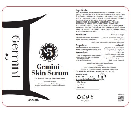 Gemini - Skin Serum - Barcode 795697074952