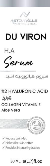 DUVIRONseven HYALURONIC ACID SERUM - Barcode 795697134328
