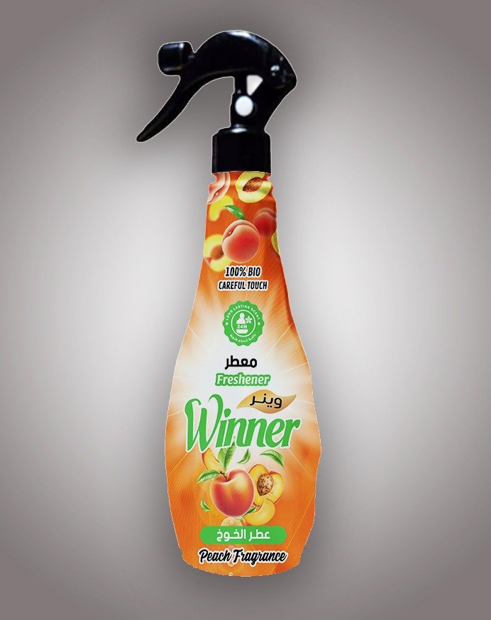 Winner Peach Scented Air Freshener - Barcode 795697198108