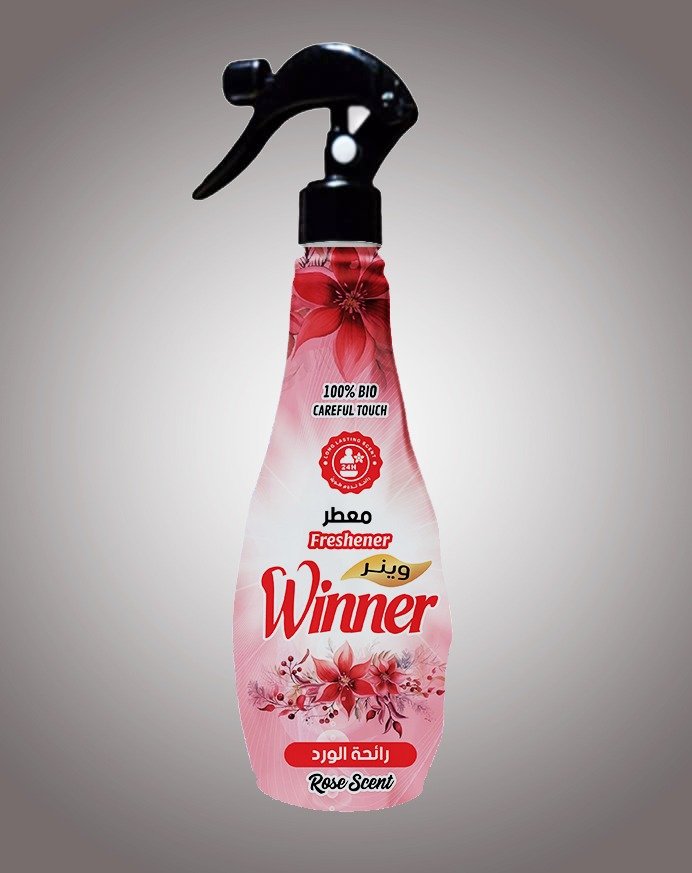 Concentrated upholstery spray from Winber with a rose scent - Barcode 795697198115