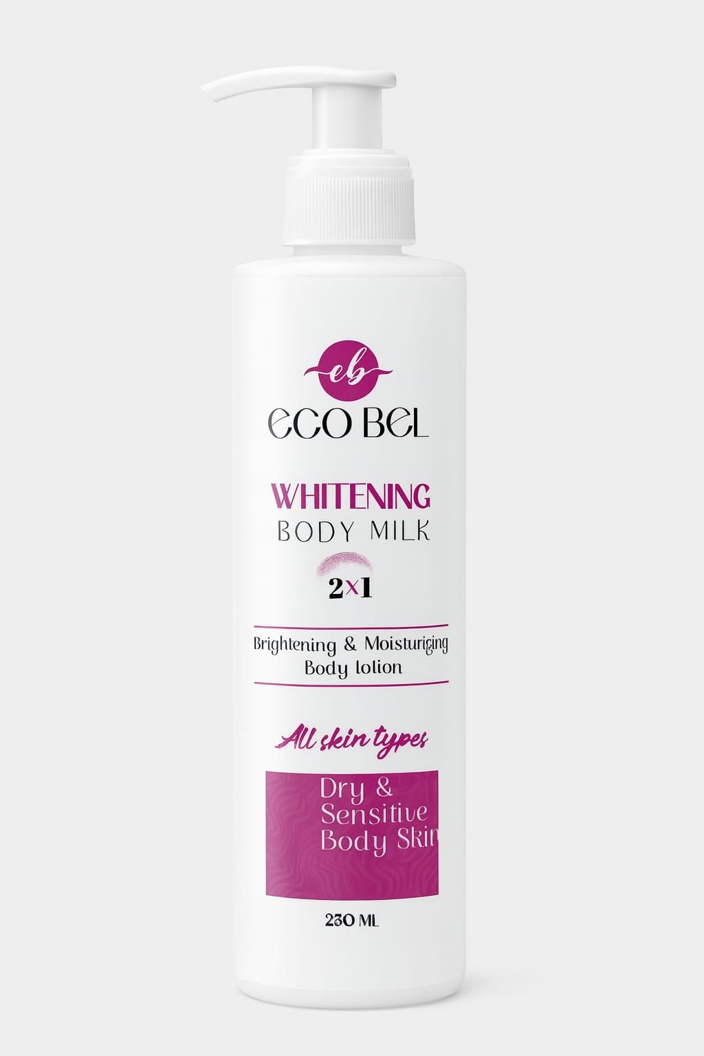 ECOBEL WHITENING BODY MILK - Barcode 795697202331
