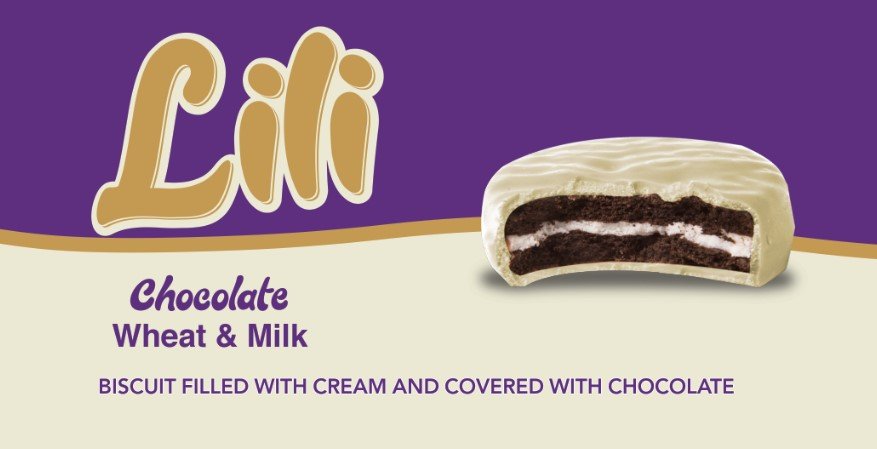 Lili Biscuit With White Chocolate - Barcode 795697349807
