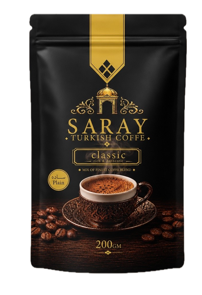 Saray Coffee plain 200 gm - Barcode 795697352272