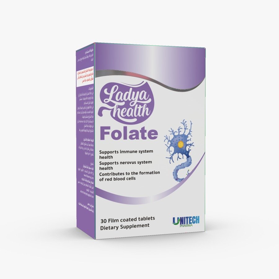 Ladya health folate - Barcode 795697355501