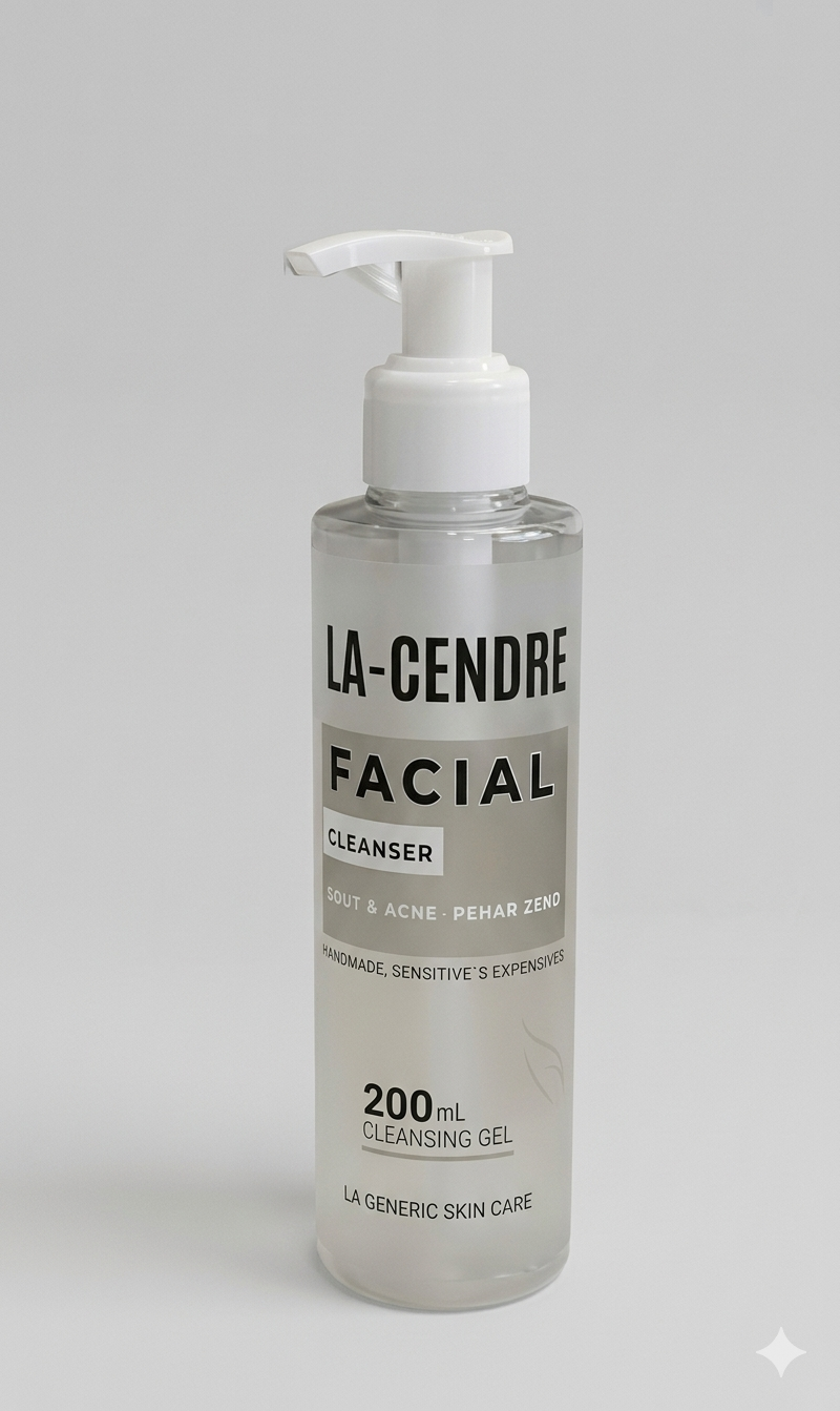 La-Cendre Facial Cleanser for Oily & Acne-Prone Skin - Barcode 795697367658