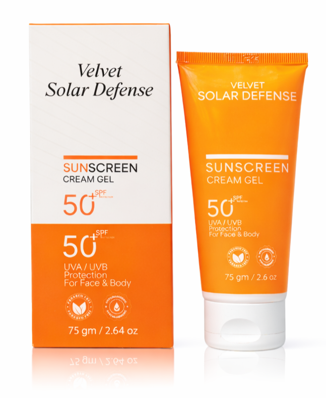 Breezyderm pharma velvet solar defense spf50+cream gel - Barcode 795697199242