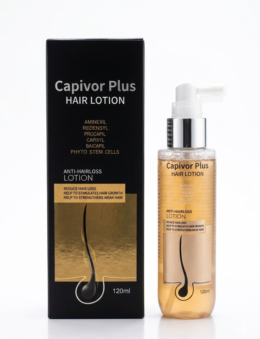 Breezyderm pharma capivor plus hair lotion - Barcode 795697199235