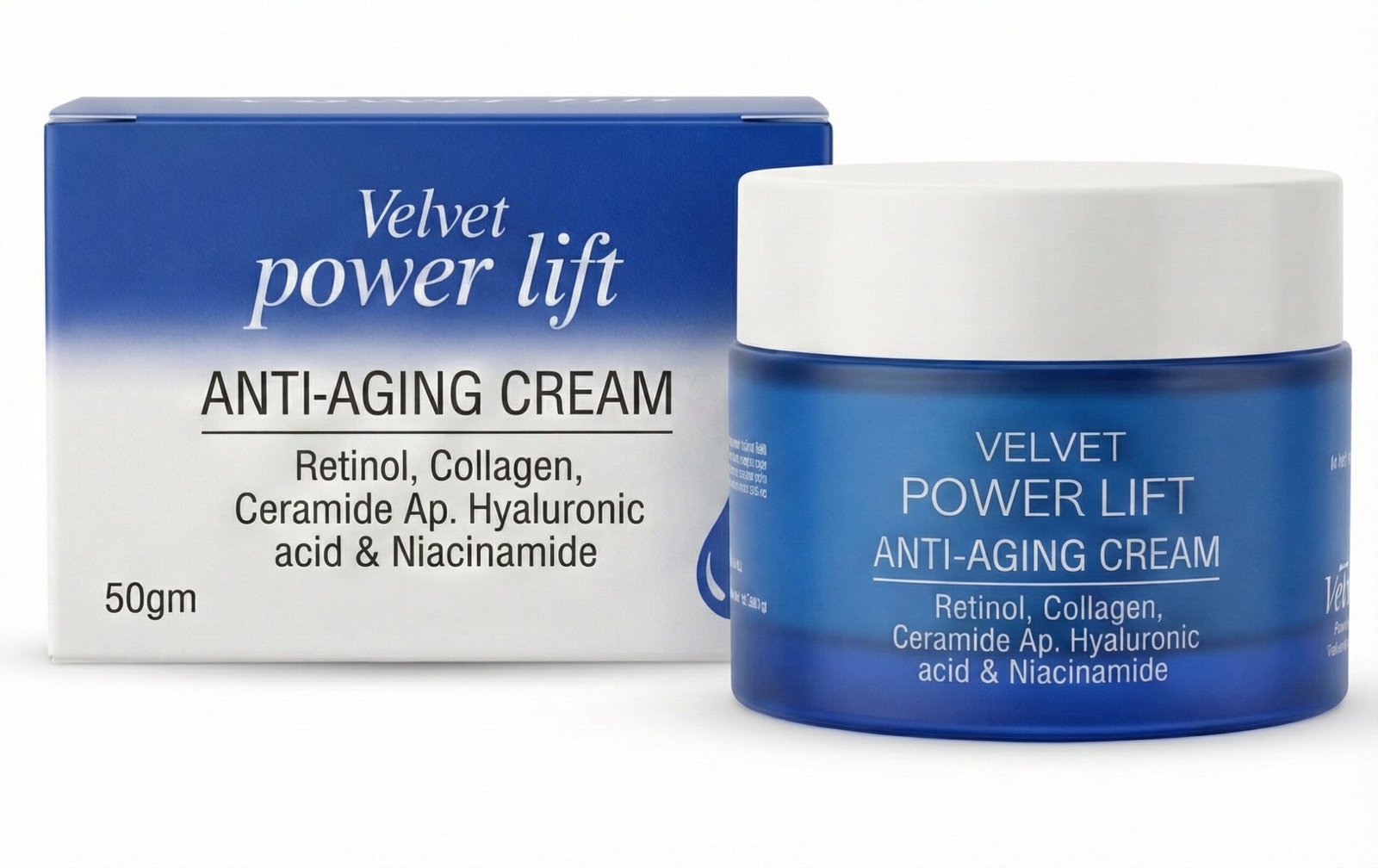 Breezyderm pharma velvet power lift cream - Barcode 795697199266