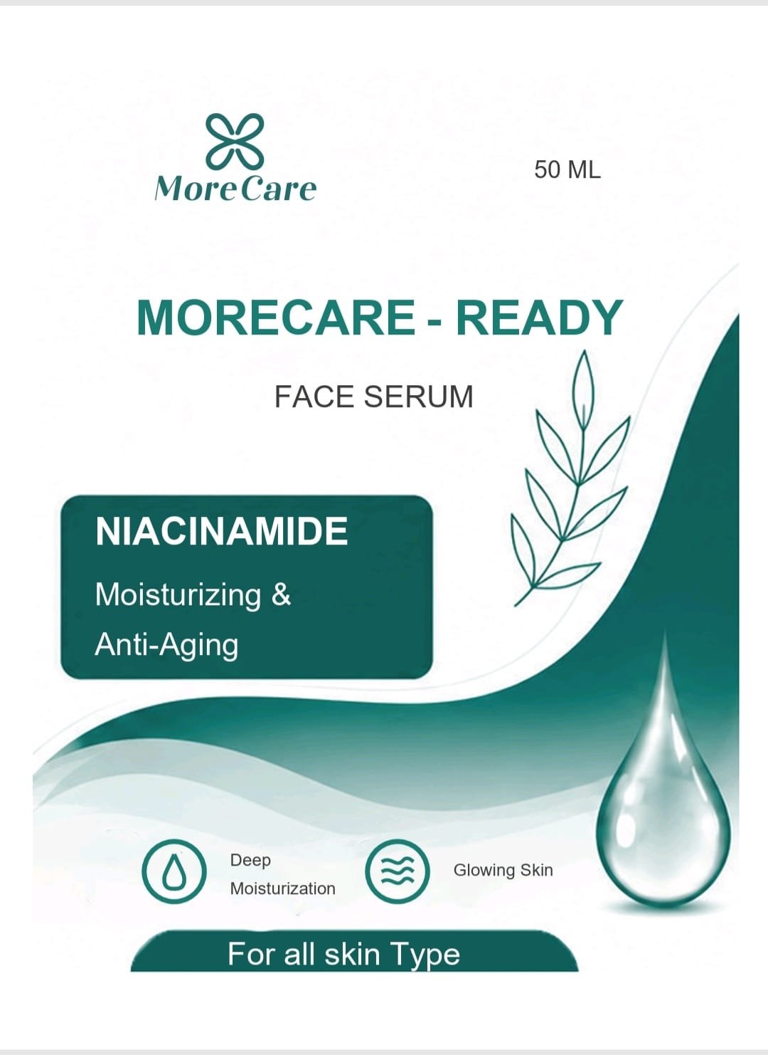 MORECARE-READY FACE SERUM - Barcode 795697417926
