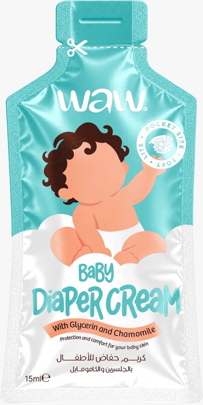 WAW BABY DIAPER CREAM SACHET 15 ML - Barcode 795697423538
